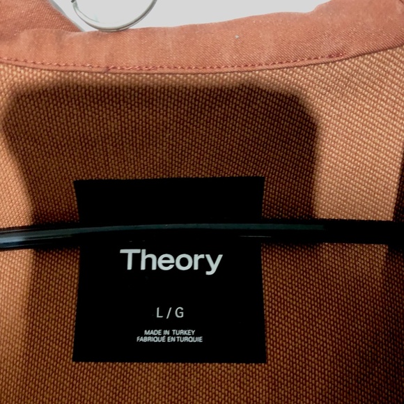 THEORY LIMITED ED. ZIP UP HOODIE SIZE LG. NWT $565.00 - Picture 4 of 7